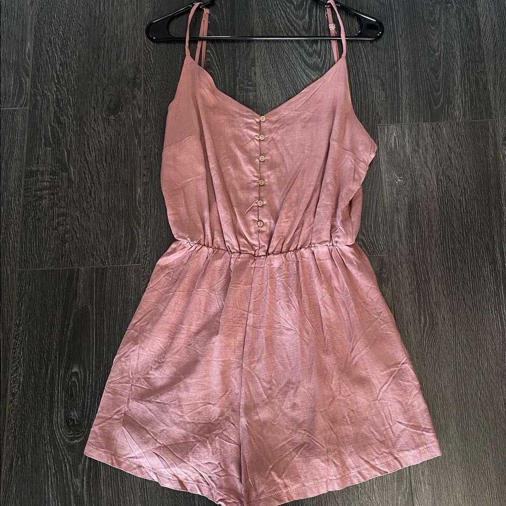 Pink romper